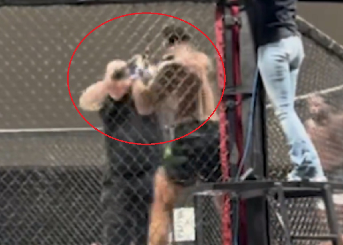 "Nie kładź na mnie p***dolonych łap". Sędzia starł się z zawodnikiem i został wyrzucony z oktagonu [WIDEO]