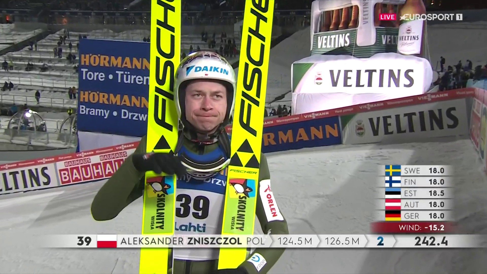 Kolejny dobry występ Aleksandra Zniszczoła! Polak w czołówce w Lahti!
