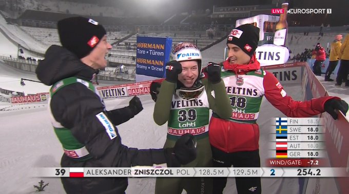 Aleksander Zniszczoł na podium w Lahti! Najlepszy wynik Polaka w karierze