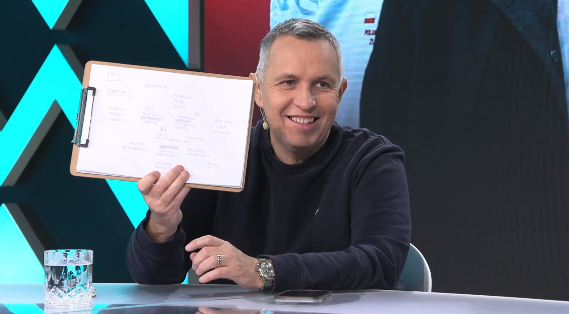 Roman Kołtoń podał swoją kadrę na baraże. Dziennikarz zaskoczył. "To jest odkrycie" [WIDEO]