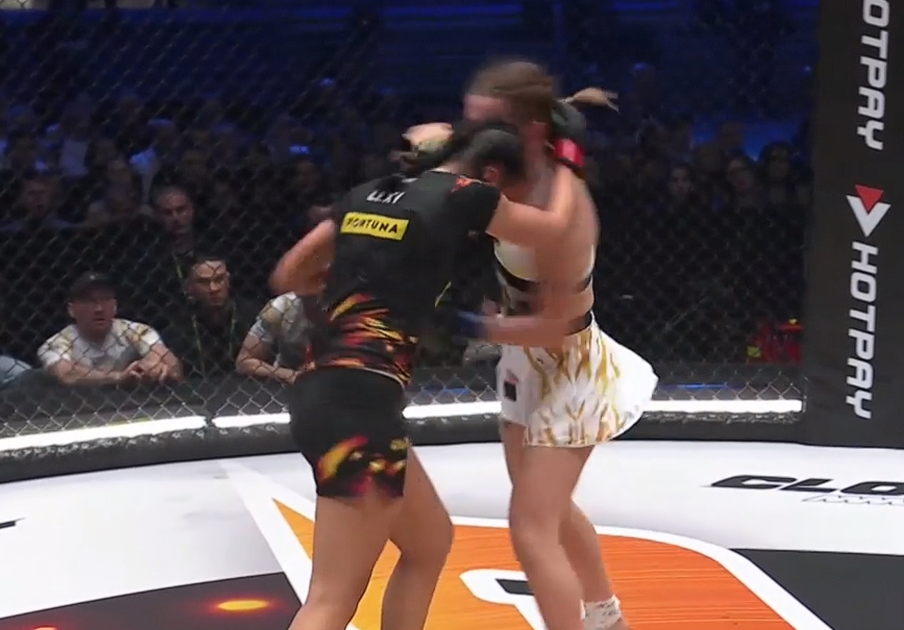 Ogromne emocje w walce kobiet na Clout MMA! Mogło dojść do niespodzianki, decydowali sędziowie [WIDEO]