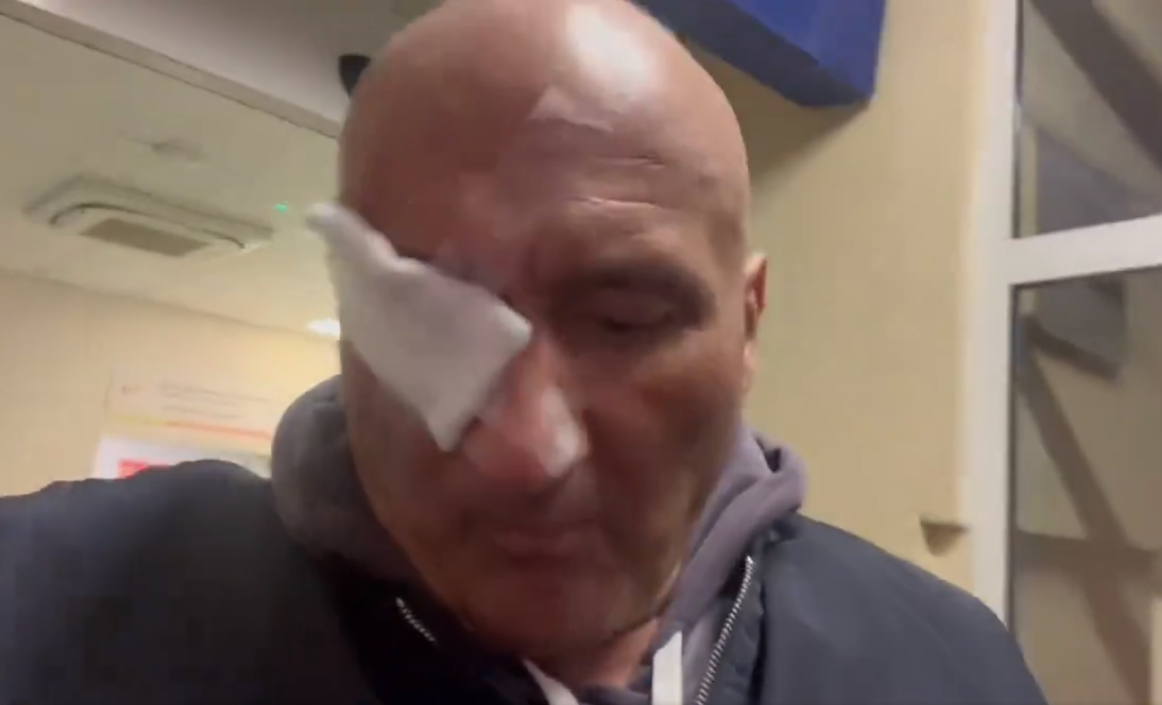 Marcin Najman tłumaczy się po porażce na Clout MMA. Wylądował w szpitalu. "On bzdury gada" [WIDEO]