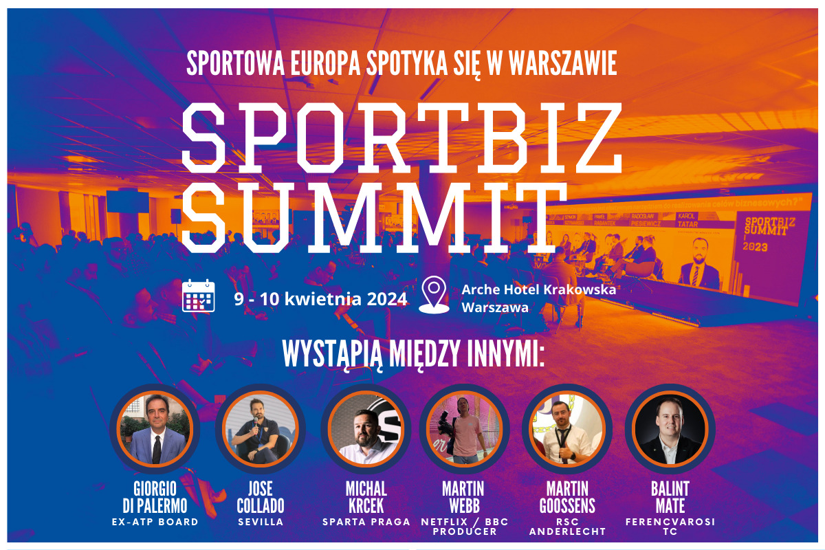 Zbliża się SPORTBIZ Summit 2024! Darmowy bilet na konferencję czeka. Meczyki.pl są jej częścią