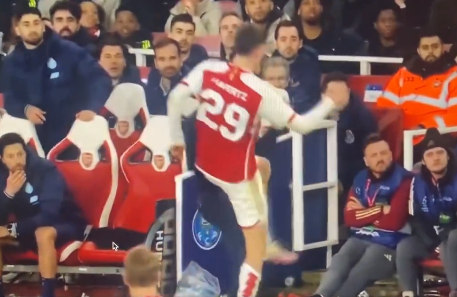 Kai Havertz starł się z trenerem FC Porto. Brzydkie zachowanie piłkarza Arsenalu [WIDEO]
