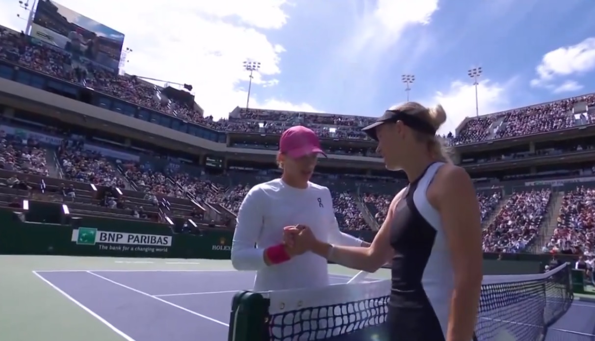 Iga Świątek w półfinale w Indian Wells! Szkoda, że w takich okolicznościach [WIDEO]