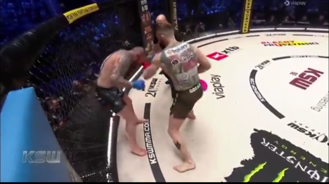 Michał Materla znokautowany w pierwszej rundzie! Legenda rozbita na gali KSW [WIDEO]