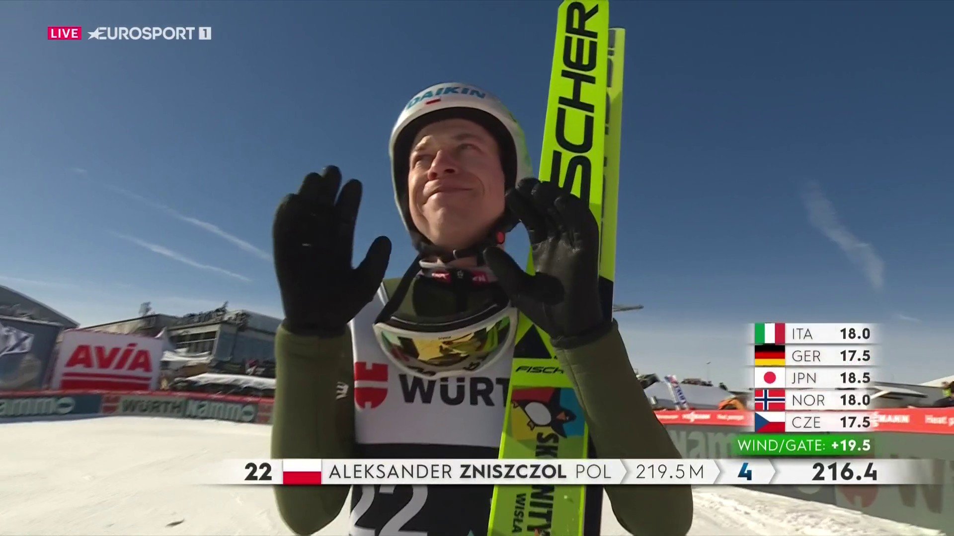 Koszmarny skok Kubackiego, Zniszczoł znowu wysoko! Kraft najlepszym lotnikiem w Vikersund
