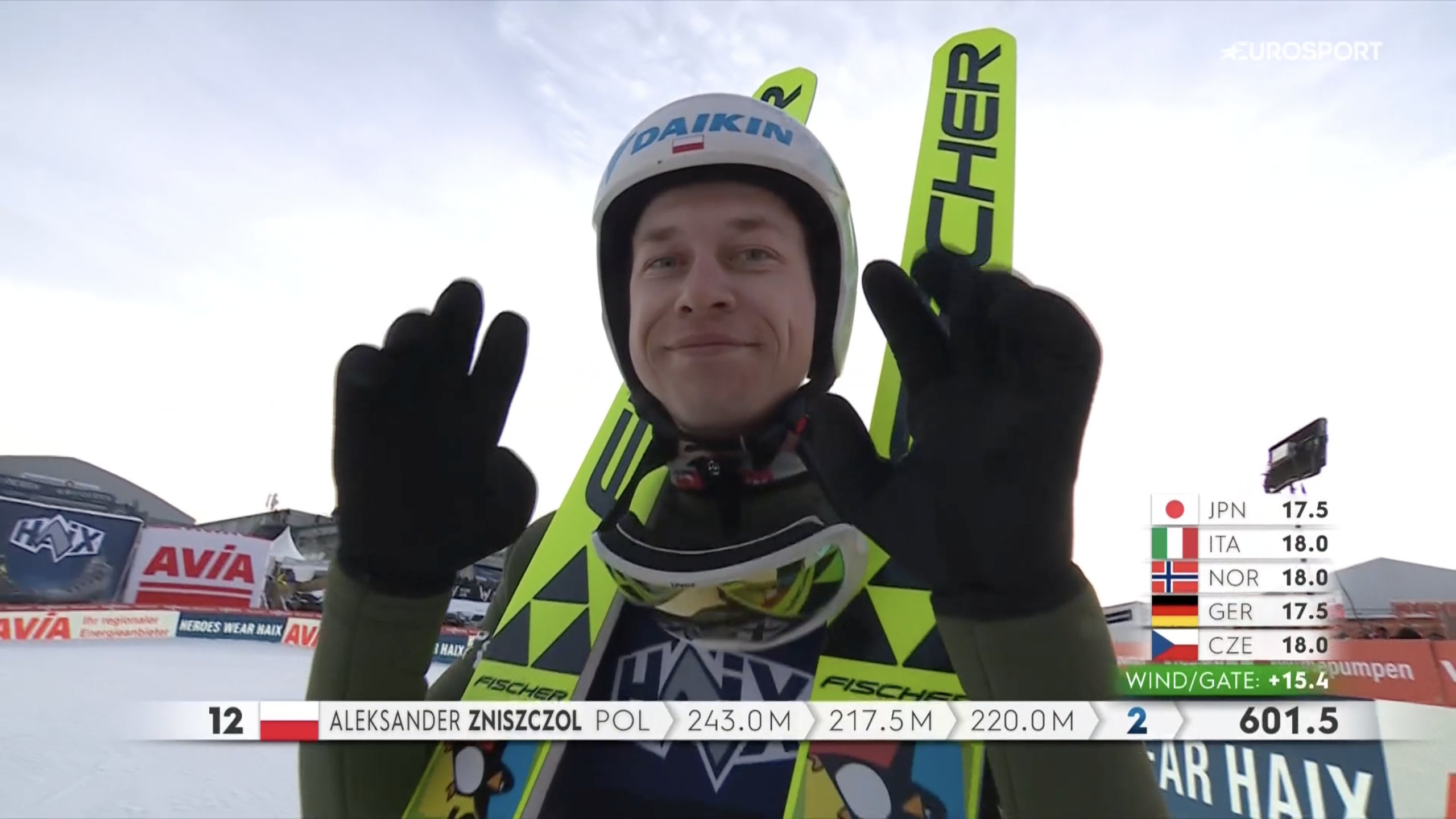 Aleksander Zniszczoł w czołówce Raw Air! Stefan Kraft znów zapisał się w historii