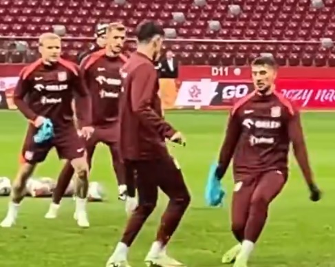 Lewandowski założył Moderowi "sito". Ze Świderskim to już nie przeszło [WIDEO]