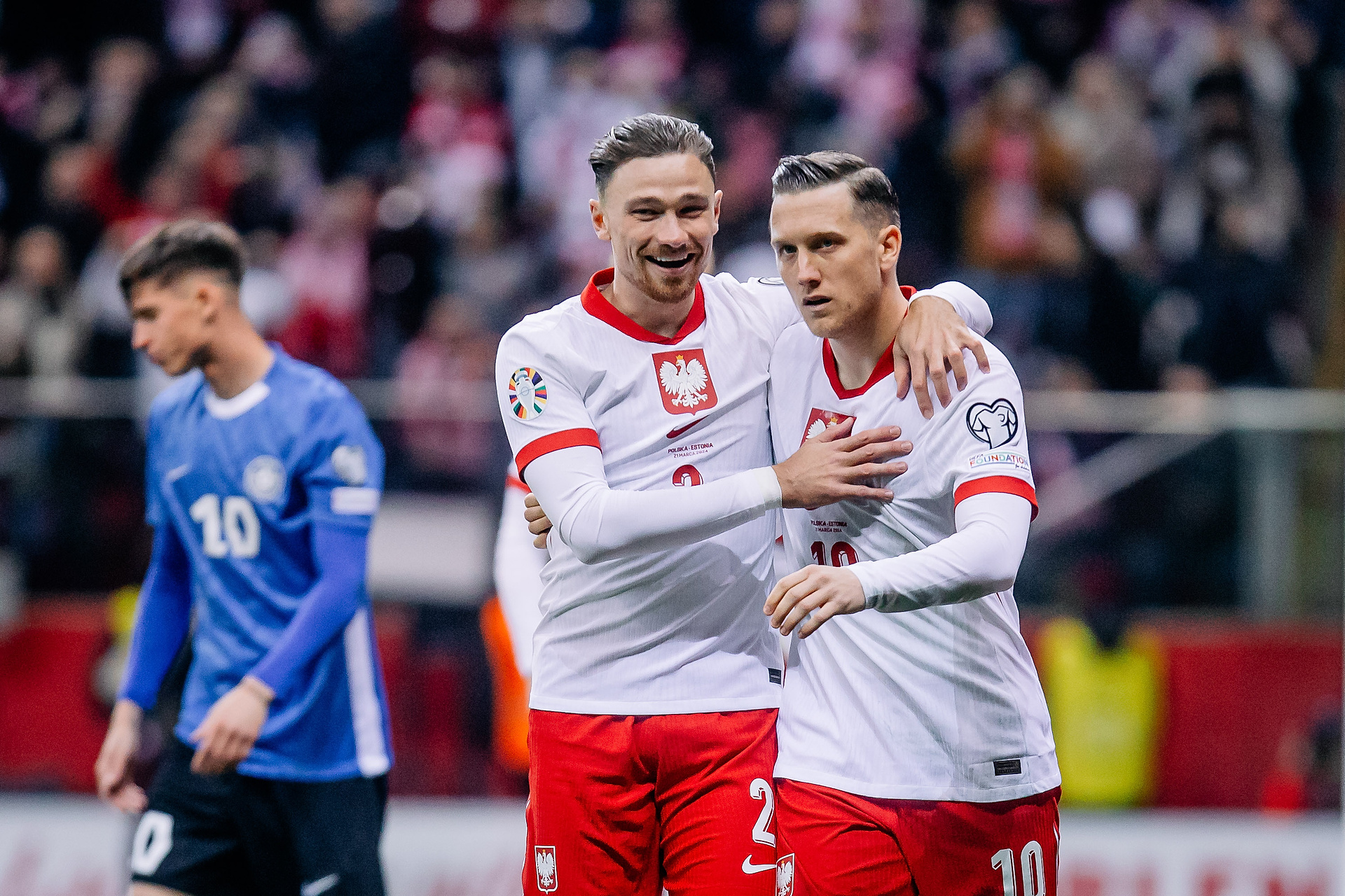 "Czekałem na to zgrupowanie". Zieliński przeszczęśliwy po golu i zwycięstwie. Przyznał, w jakiej jest formie
