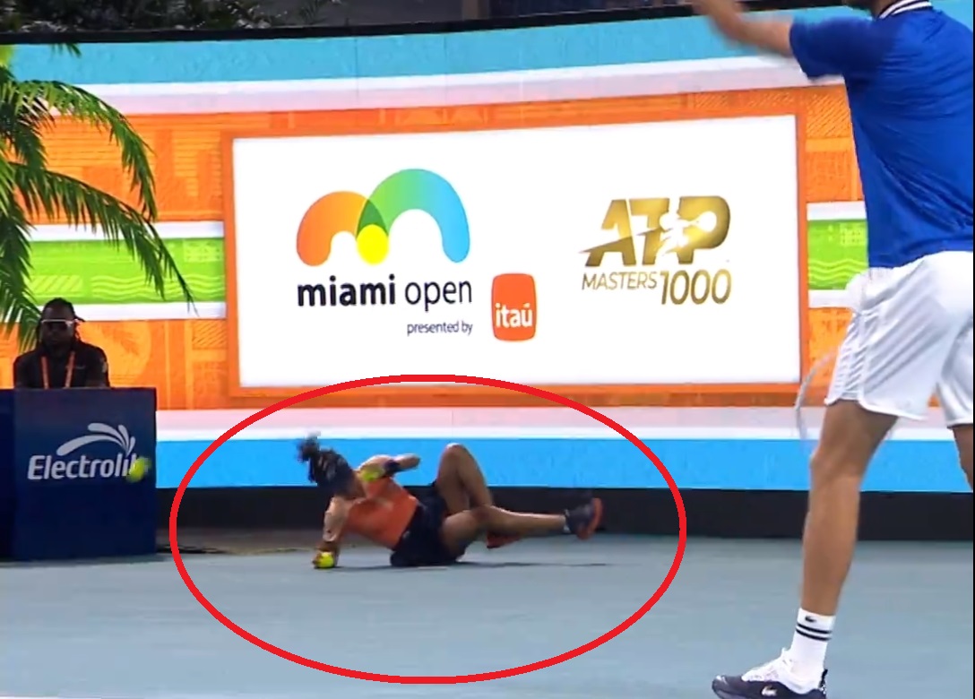 Groźne zdarzenie podczas turnieju ATP w Miami. Dziewczynka nagle padła na kort [WIDEO]