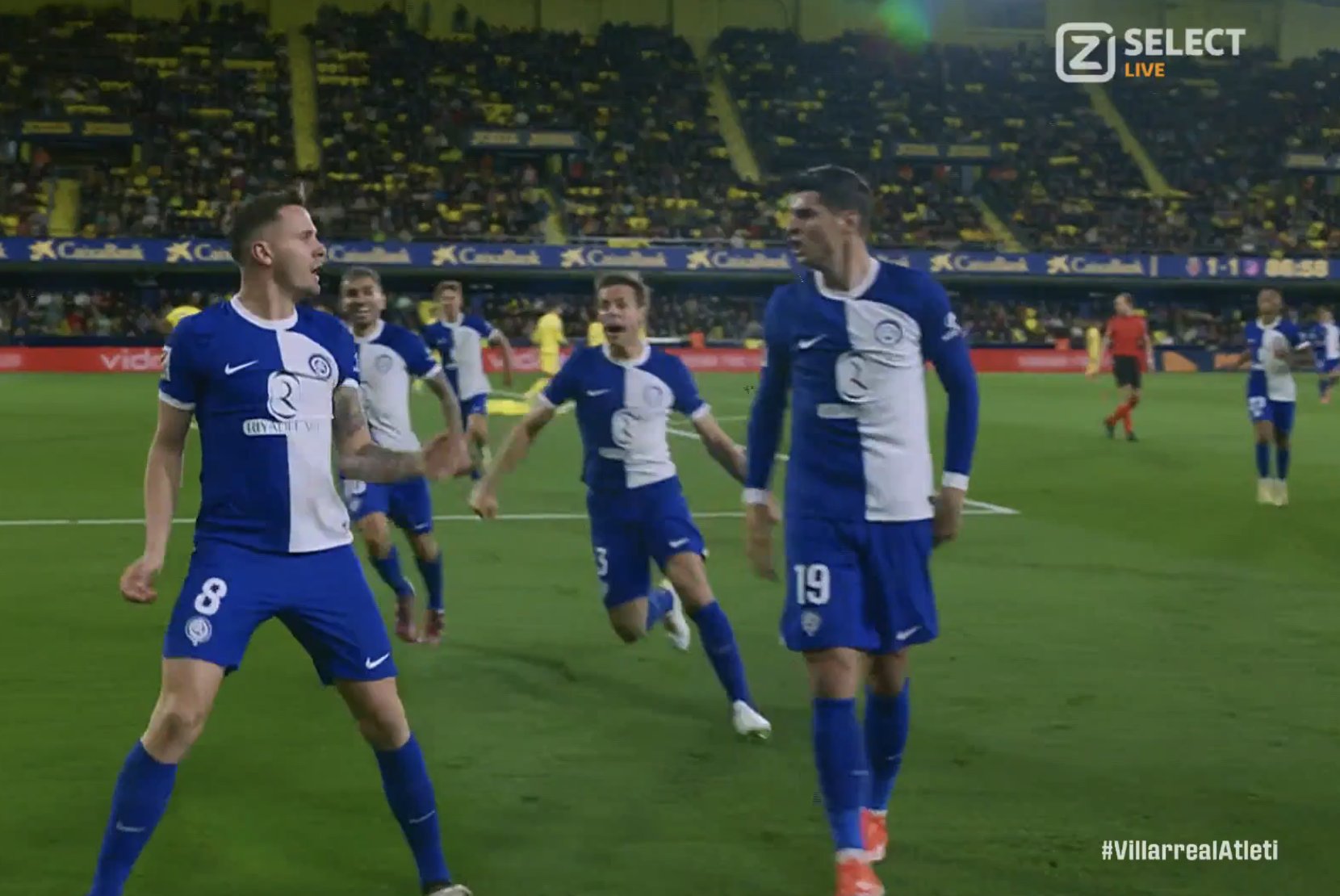 Piekielnie ważne zwycięstwo Atletico Madryt. Ekipa Simeone wyrwała wygraną w samej końcówce [WIDEO]