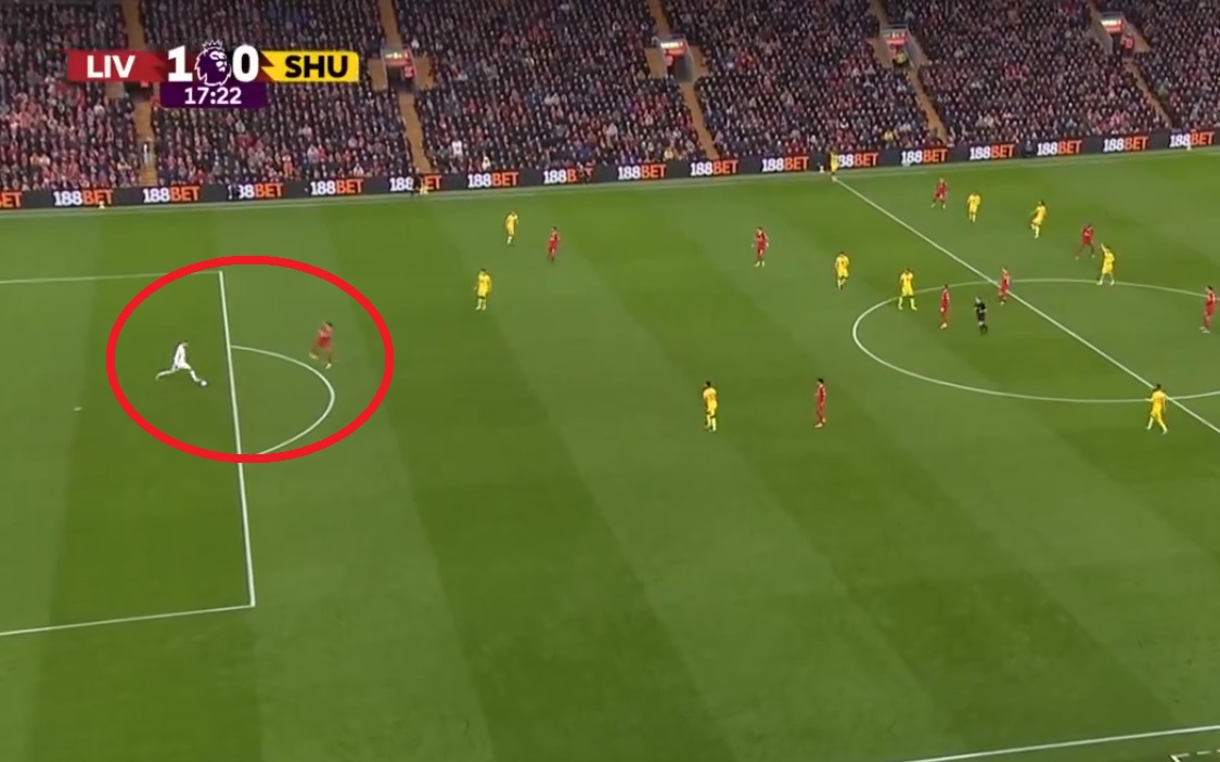 Bramkarz Sheffield strzelił sobie gola Darwinem Nunezem. Kuriozalna bramka dla Liverpoolu [WIDEO]