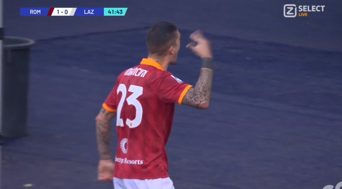 Wielki triumf Romy w derbach! Jeden gol przesądził o zwycięstwie, Nicola Zalewski bez minut [WIDEO]