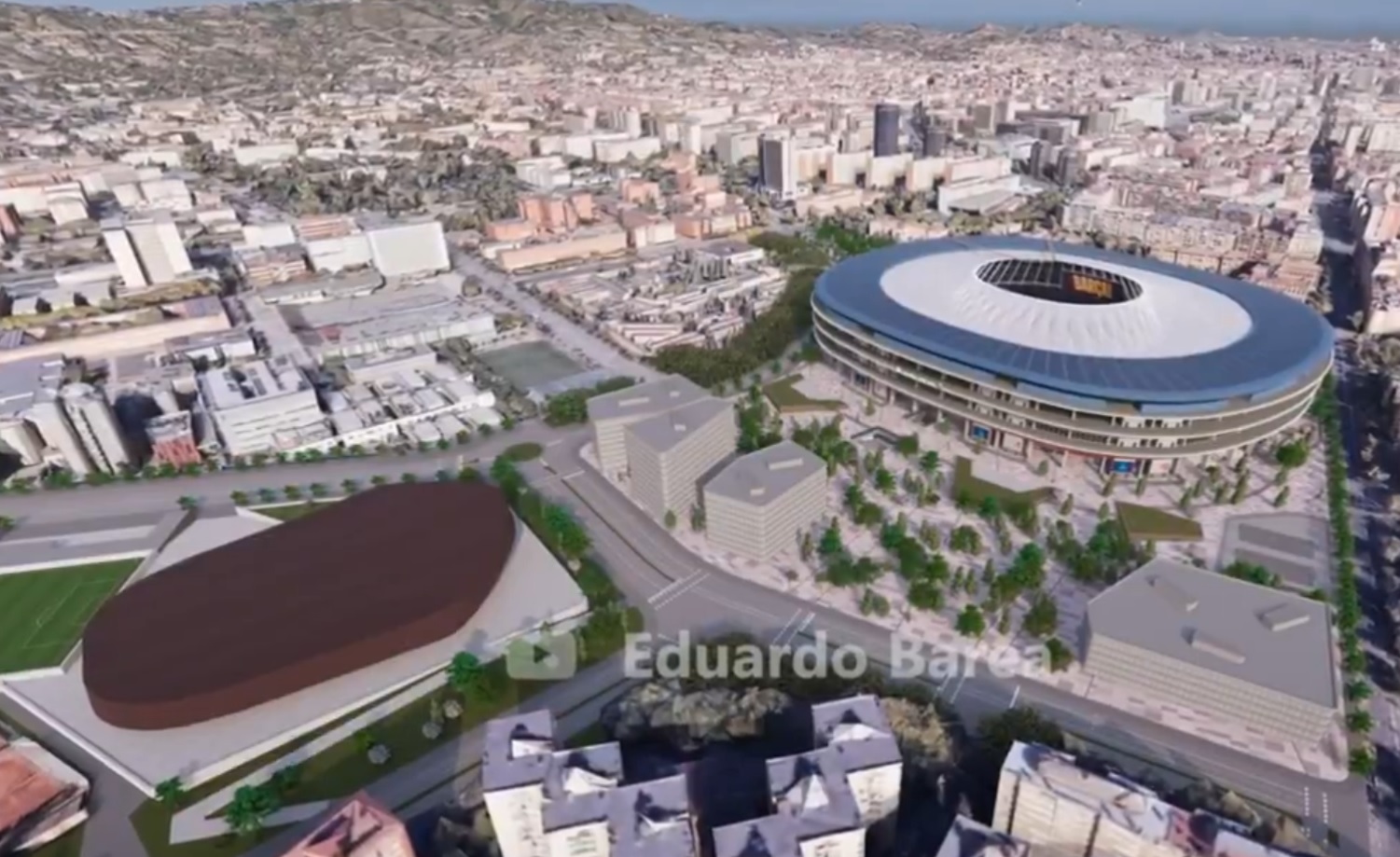 Tak może wyglądać nowe Camp Nou. Przedstawiono wizualizację stadionu FC Barcelony [WIDEO]