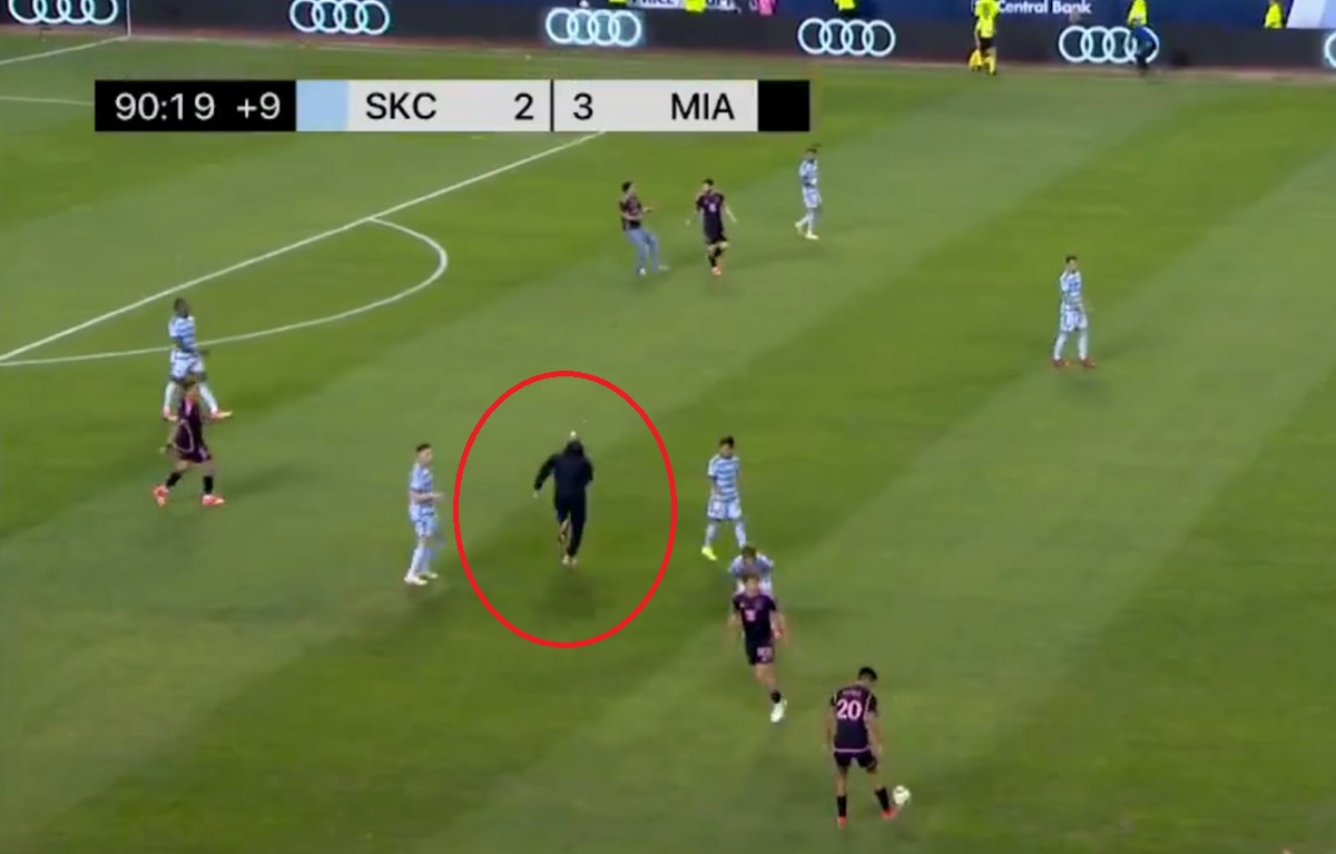 Ochroniarz Messiego jak Bolt! Ruszył sprintem "ratować" Argentyńczyka [WIDEO]