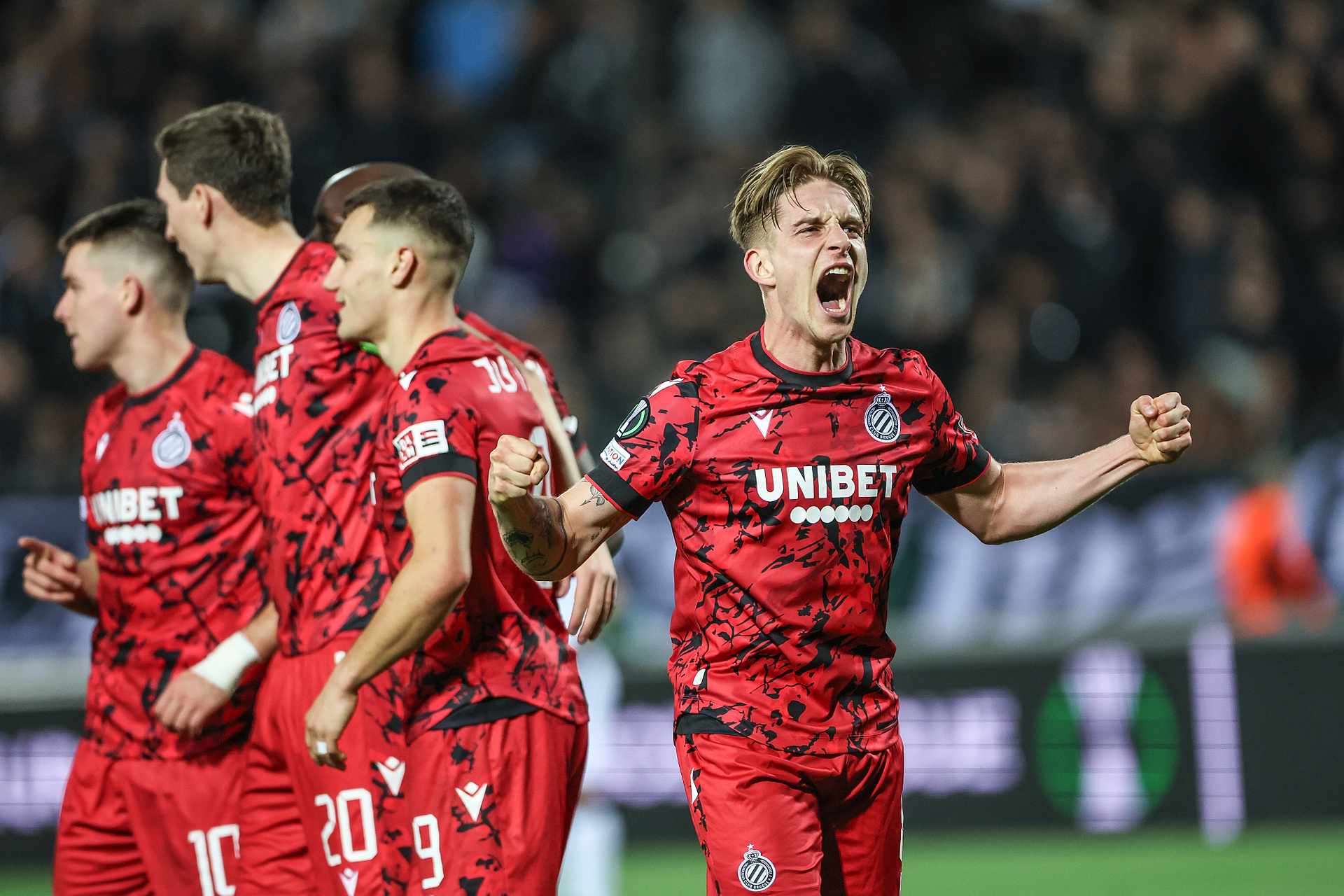 Club Brugge w półfinale Ligi Konferencji! Pełna dominacja, błysk Skórasia [WIDEO]