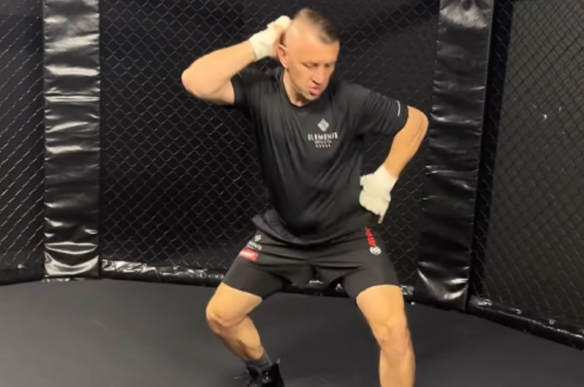 Adamek dał się ponieść. Komiczny "trening" przed walką na Fame MMA 21 [WIDEO]