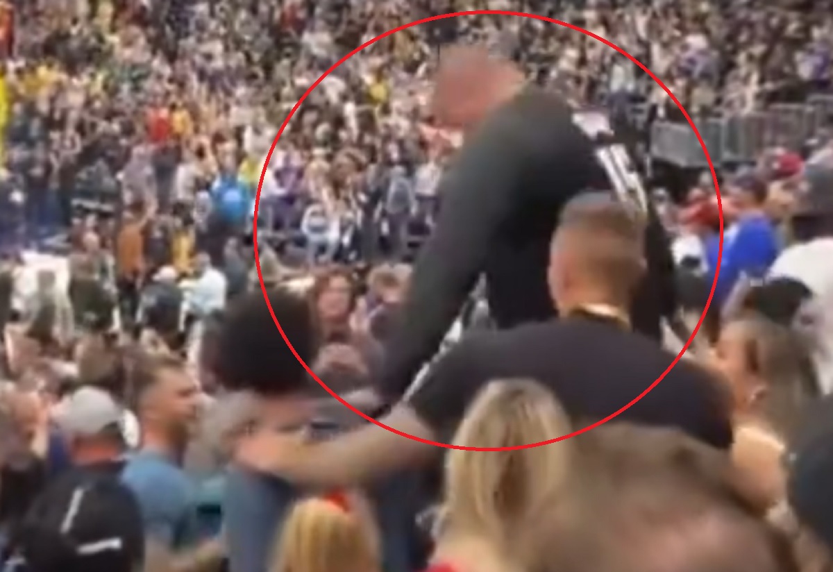 Atak szału brata gwiazdy NBA. Uderzył kibica w twarz [WIDEO]