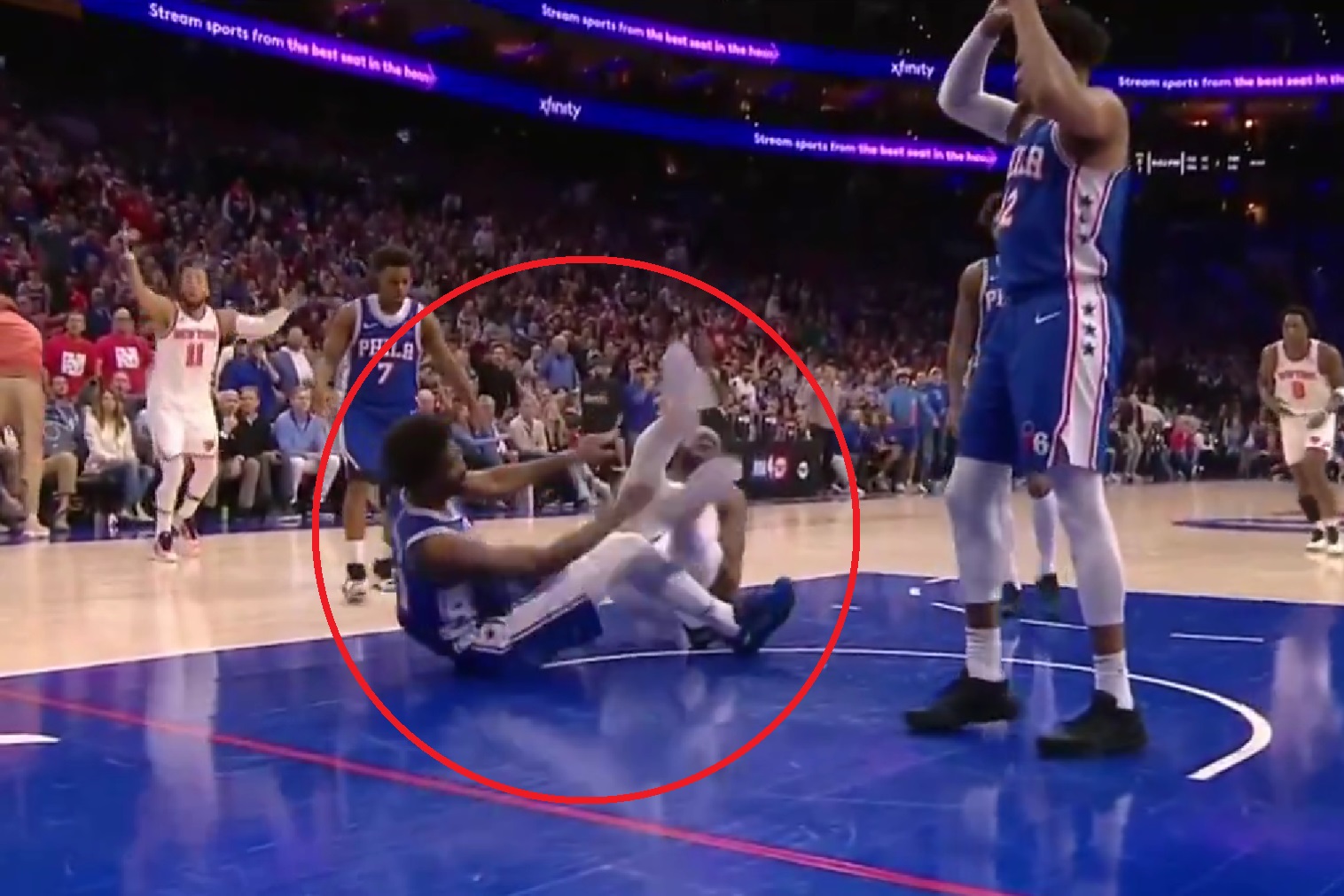 Jeszcze NBA, czy już freak-fighty? Gwiazdor zażenował [WIDEO]