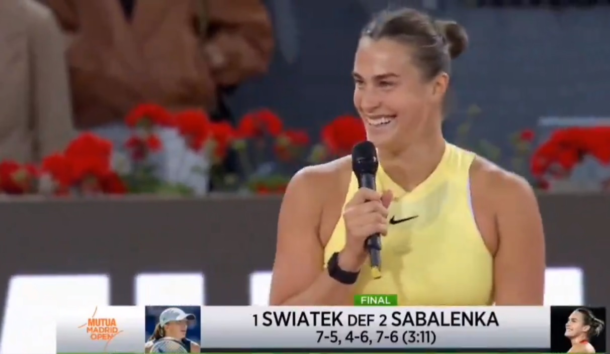 Sabalenka odgraża się Świątek. Odważna zapowiedź [WIDEO]