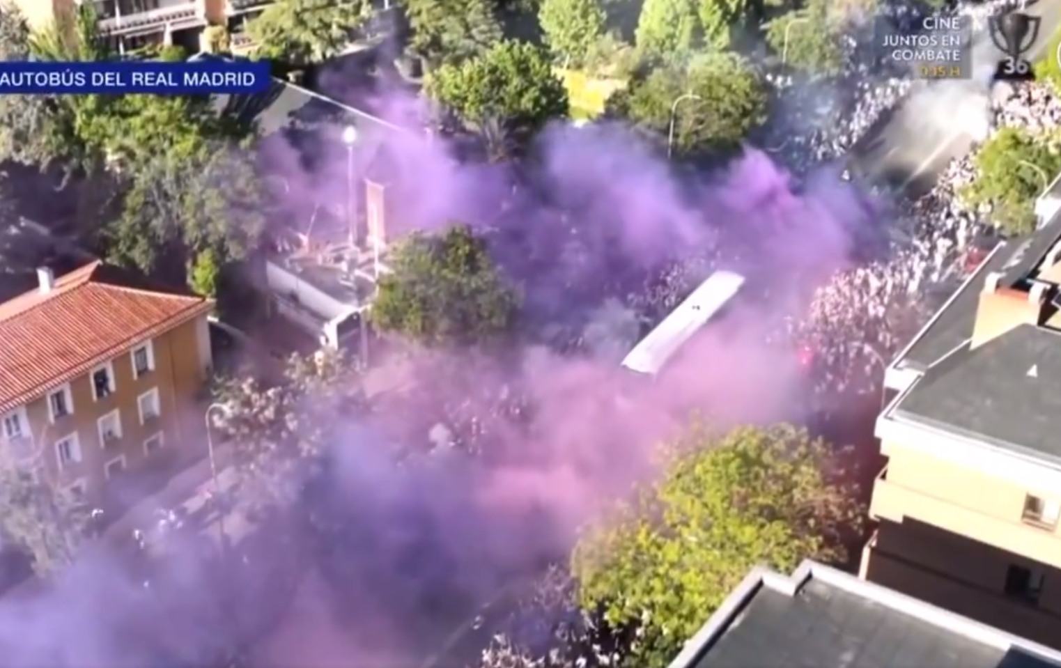 Kapitalna atmosfera pod Bernabeu. Tak witano piłkarzy Realu [WIDEO]
