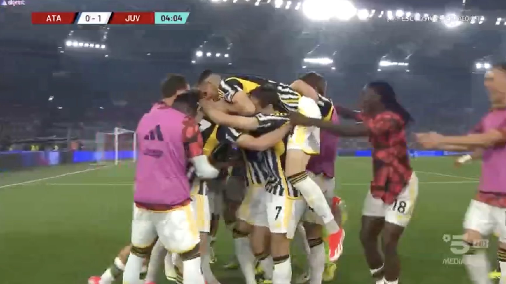 Juventus z kolejnym tytułem! Catenaccio w pełnej krasie [WIDEO]