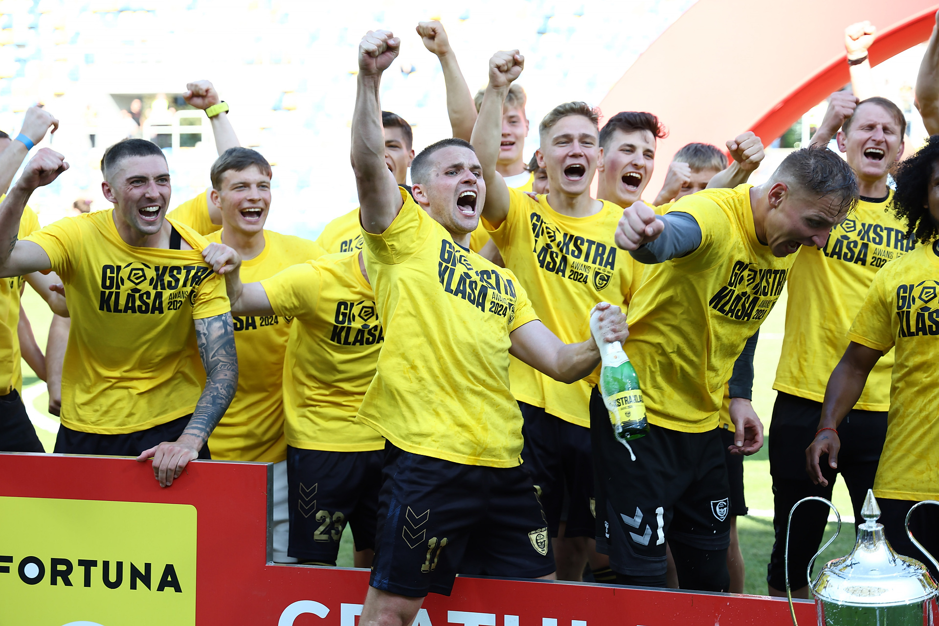 "Liczymy na mistrzostwo". Beniaminek Ekstraklasy nie zamierza zwalniać tempa