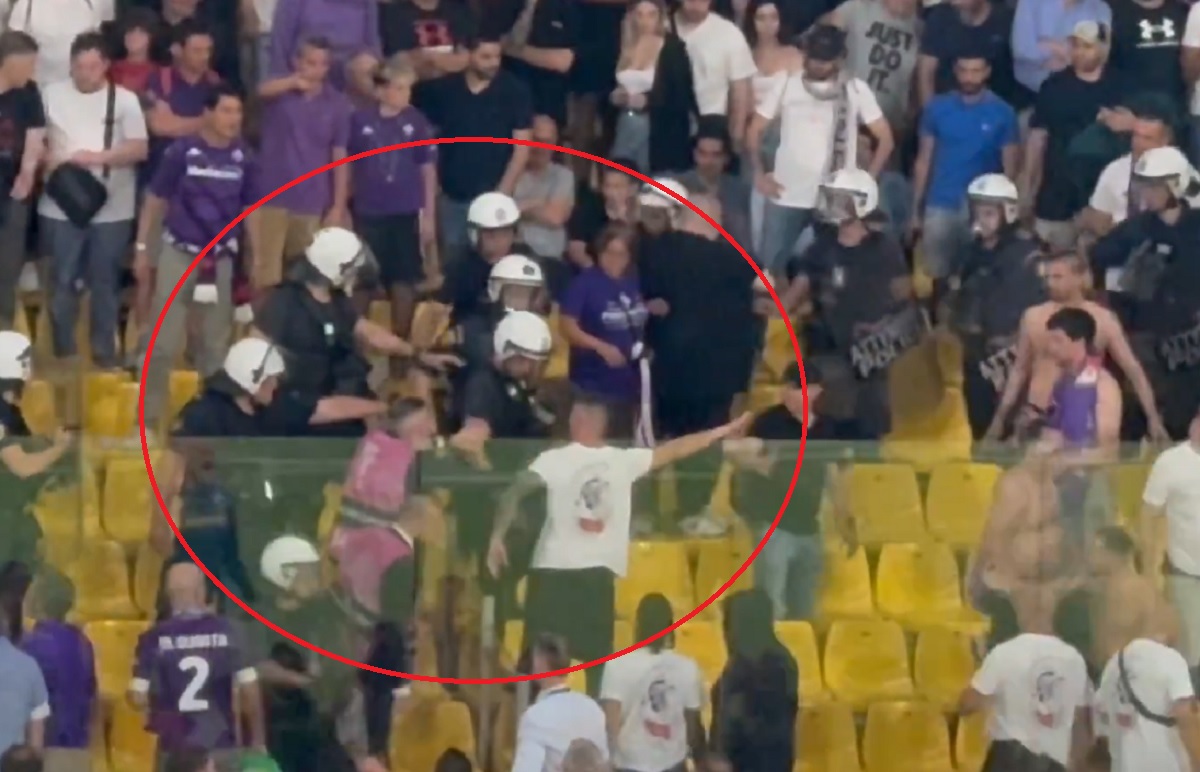 Szokujące sceny na finale LKE. Zachowanie kibiców wymknęło się spod kontroli [WIDEO]