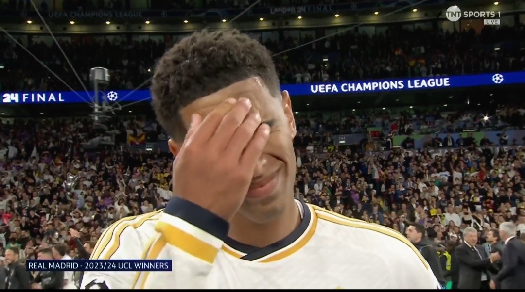 Bellingham zalał się łzami. Piękne słowa po finale [WIDEO]