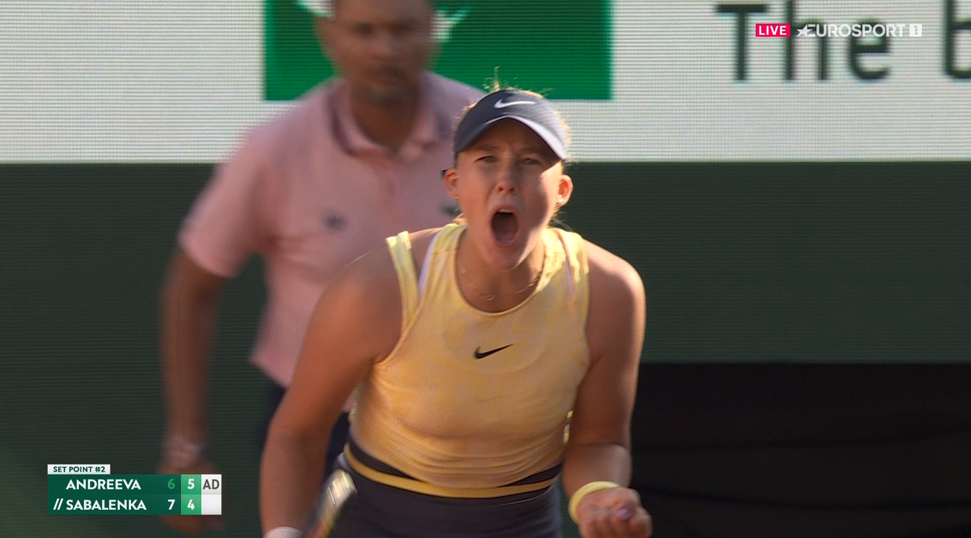 Sabalenka odpadła z Roland Garros! Co za historia [WIDEO]