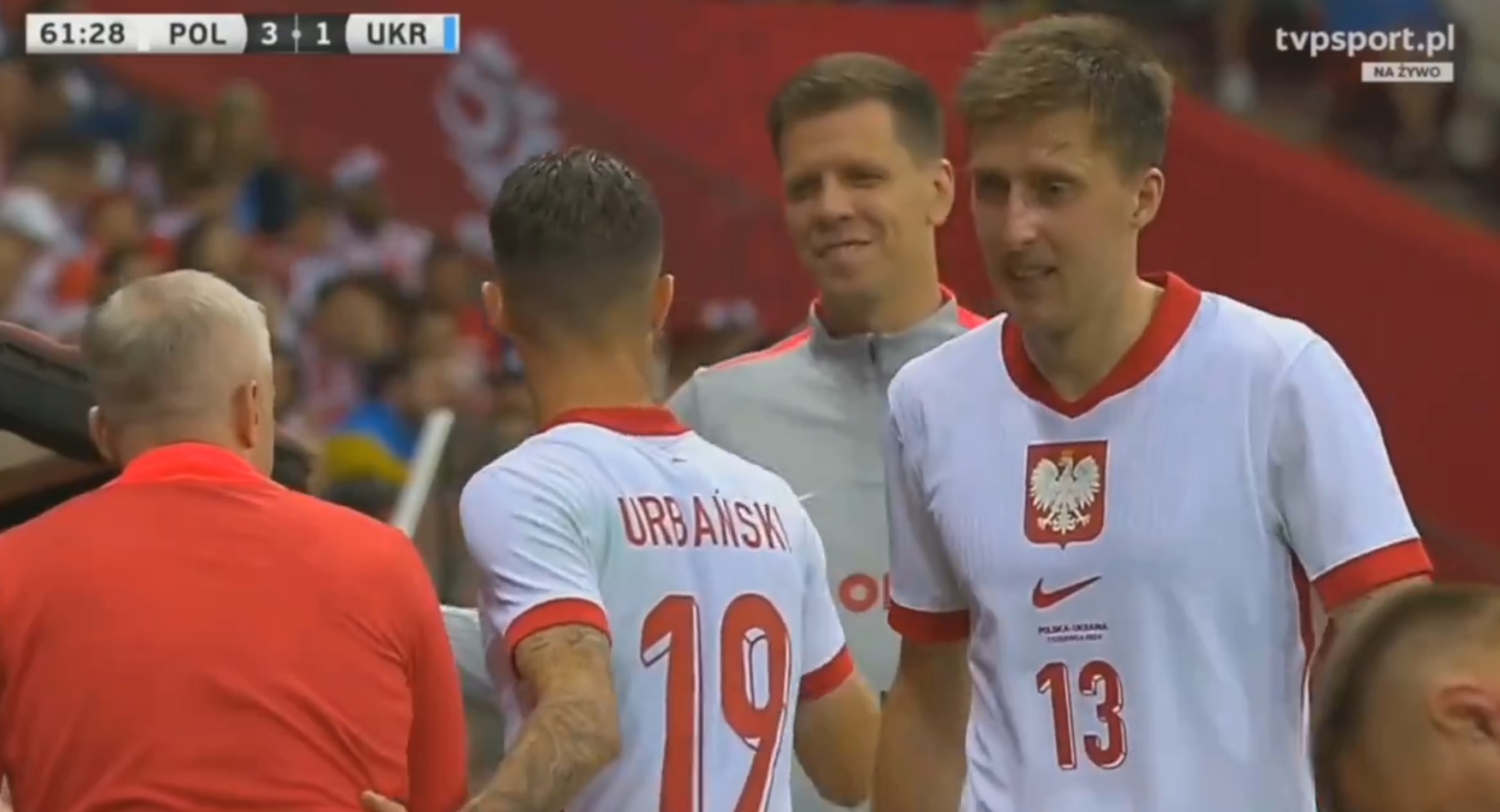 Szczęsny pod wrażeniem debiutanta. Piękne sceny na Narodowym [WIDEO]