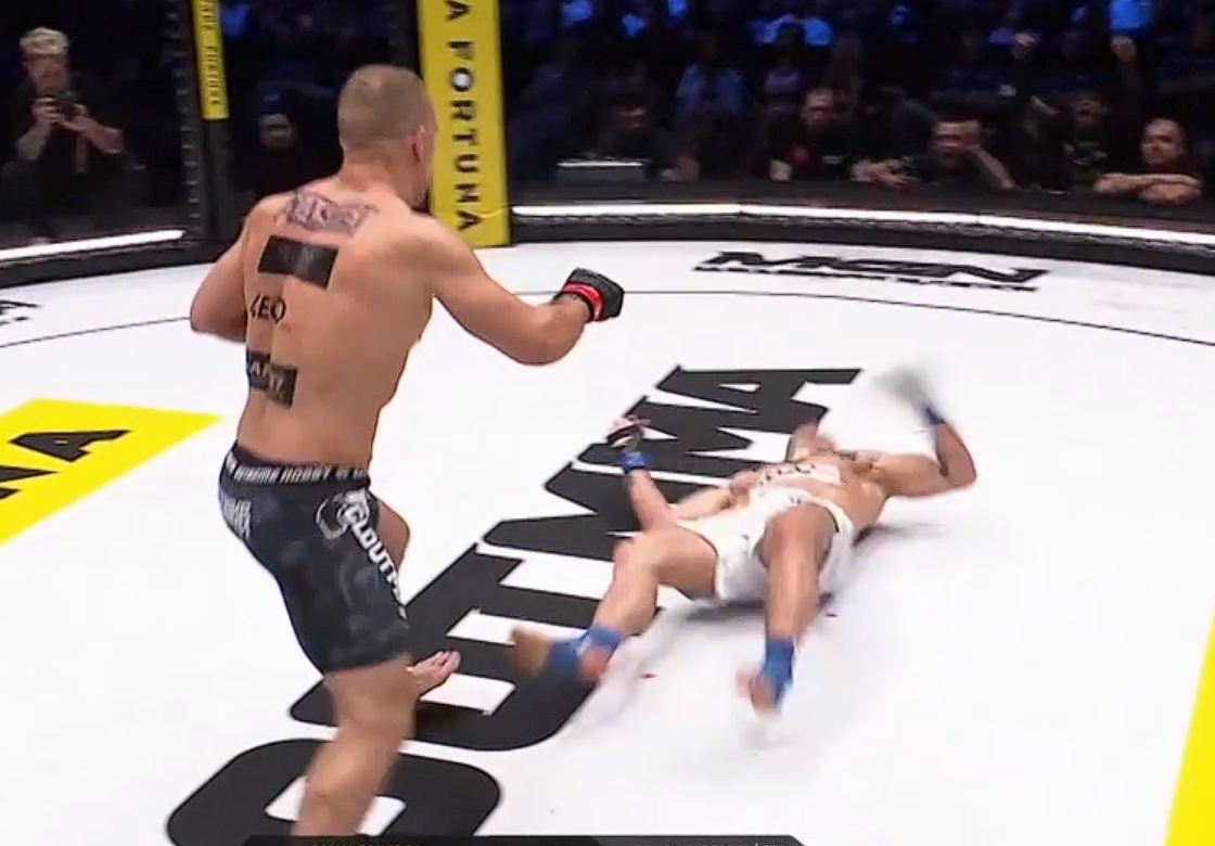 Były zawodnik UFC pozamiatał! Wymarzony debiut w Clout MMA [WIDEO]