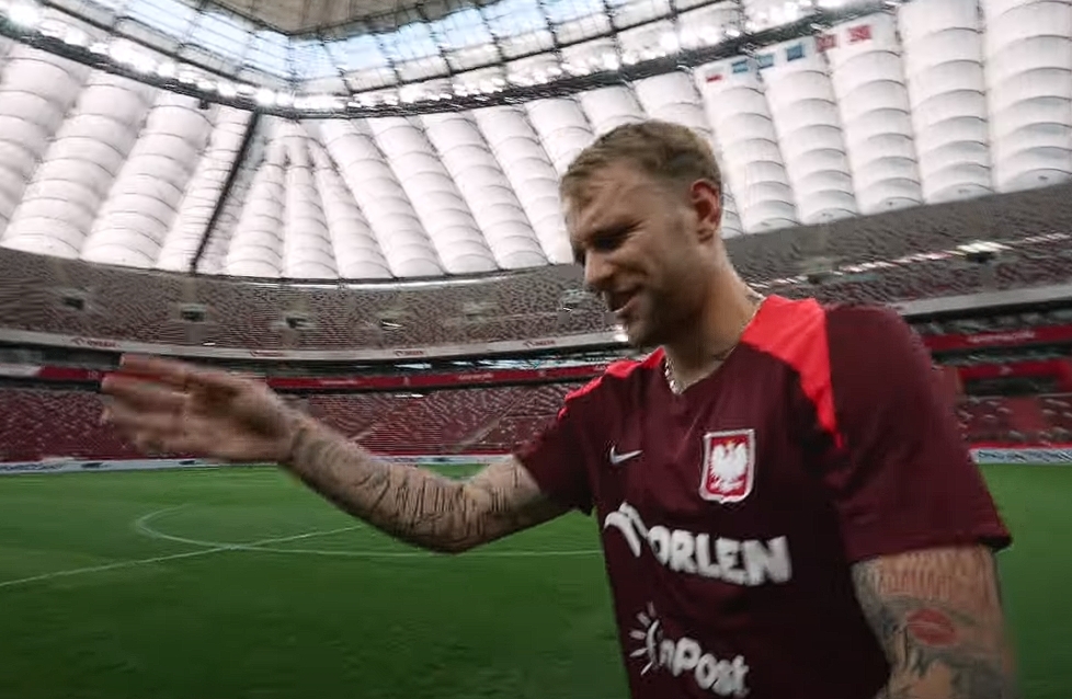 "Nie rób tak. Mamy 2016". Kadrowicze zwrócili uwagę "Lewemu" [WIDEO]