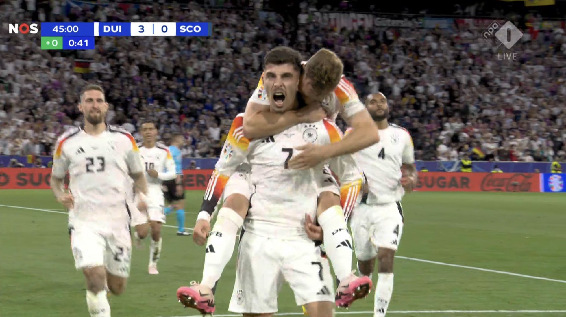 Deklasacja. Niemcy dali Szkotom lekcję futbolu, co za otwarcie EURO [WIDEO]