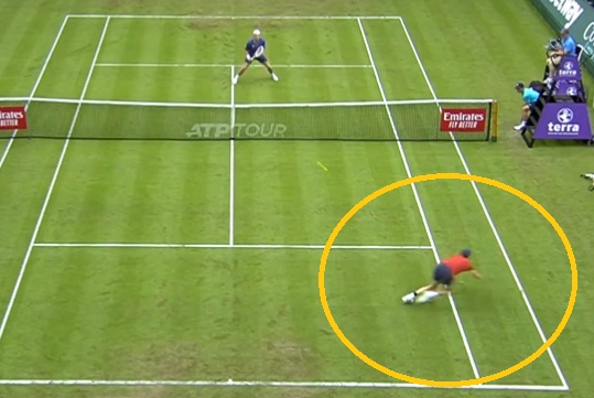 Tak gra lider ATP. Punkt nie z tej ziemi [WIDEO]