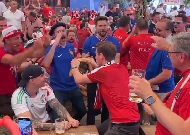 Wziął bagietkę do ręki i się zaczęło. Francuz był załamany [WIDEO]