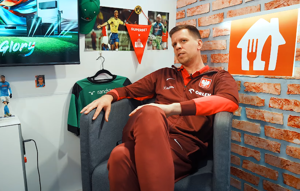 Lewandowski czy Ronaldo? Szczęsny nie miał wątpliwości [WIDEO]