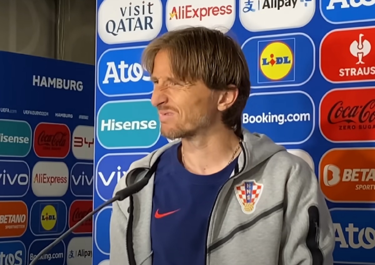 Modrić wściekły na dziennikarza. Przerwał pomeczowy wywiad [WIDEO]