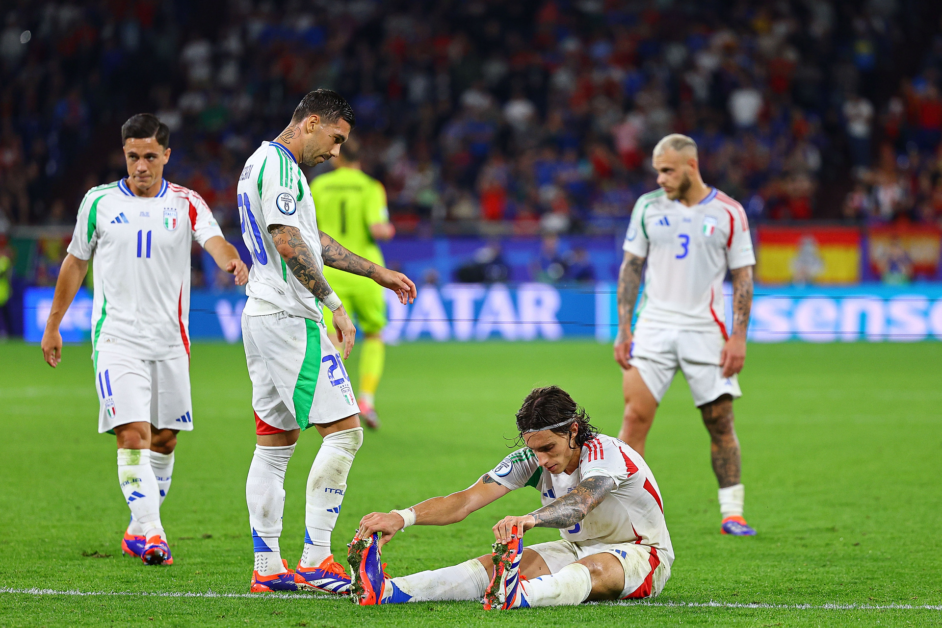 "Lekcja futbolu. Różnica jest kolosalna". Włosi nie wytrzymali. Ostro po porażce z Hiszpanią