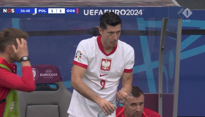 Powrót Lewandowskiego! Wszedł i od razu się "zameldował" [WIDEO]