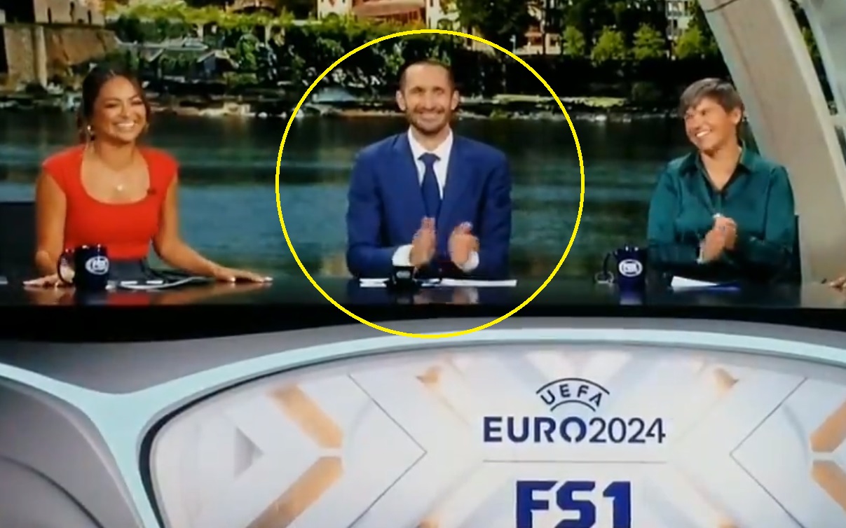 Chiellini usłyszał o Piątku. Zabawna reakcja na wizji [WIDEO]