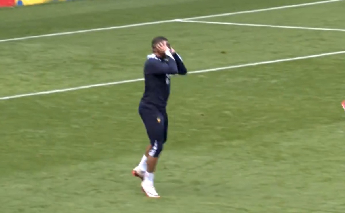 Mbappe już ćwiczy nową cieszynkę. Wykorzysta ją przeciwko Polsce? [WIDEO]