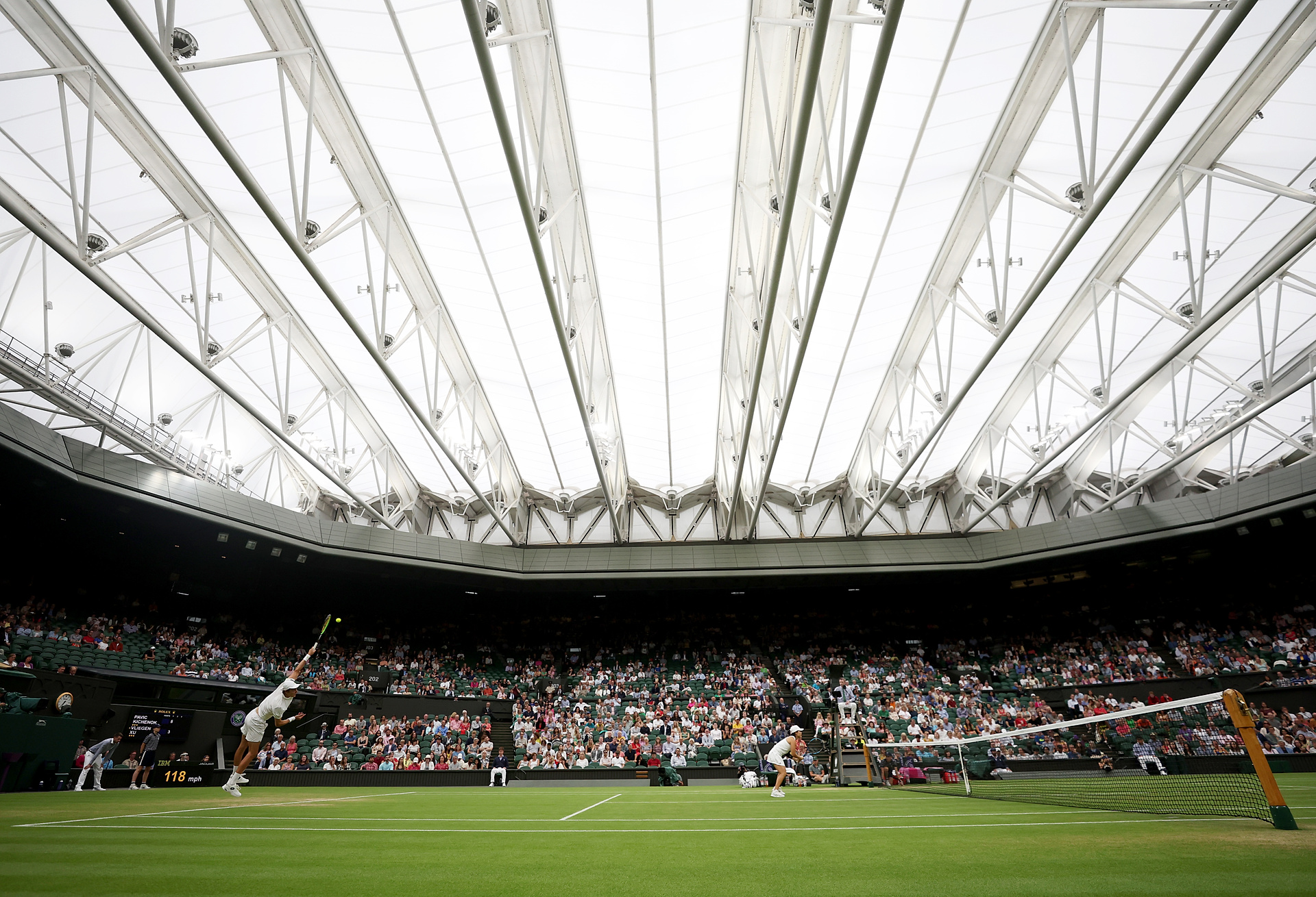 Sceny przed Wimbledonem. Czegoś takiego nie widziano