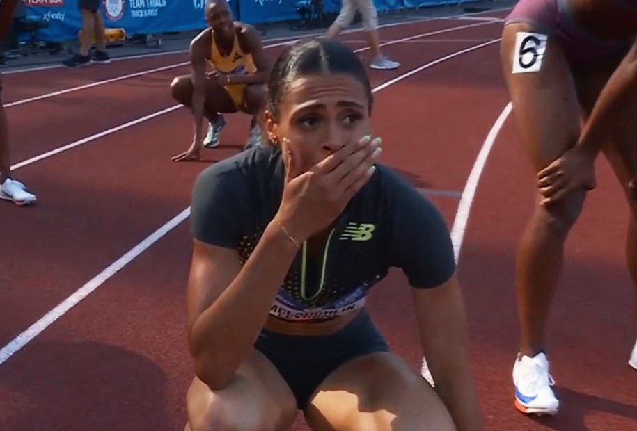 Faworytka igrzysk pobiła rekord świata! Kosmiczny bieg [WIDEO]