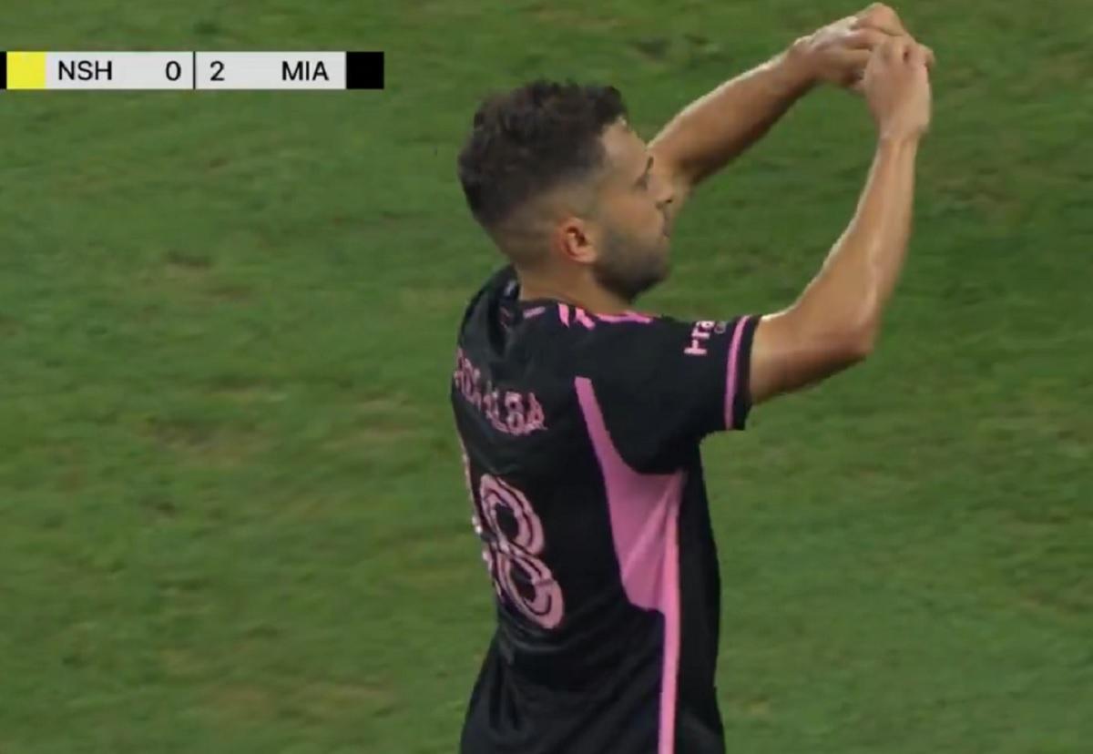 Alba odpalił armatę. Tak strzela w barwach Interu Miami [WIDEO]