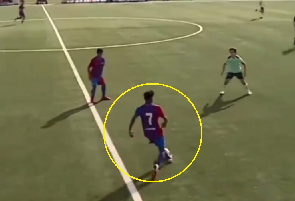 Pokazali, jak grał Yamal w wieku 14 lat. Będziecie w szoku [WIDEO]