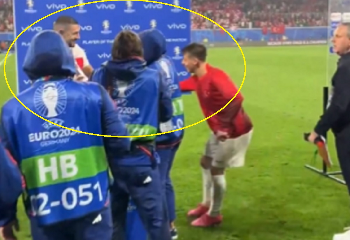Został najlepszym graczem meczu na EURO 2024. Tak potraktował go kolega z kadry [WIDEO]