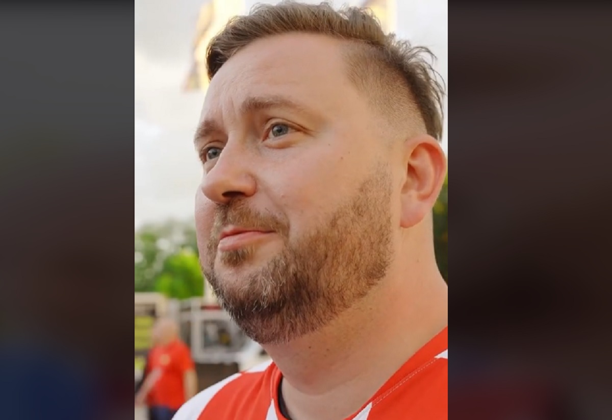 Hit! Chorwacki kibic zaskoczył znajomością polskich klubów [WIDEO]