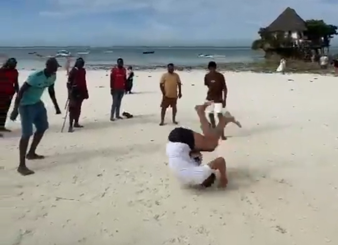 Bułka zachwycił na plaży. Absolutny hit [WIDEO]